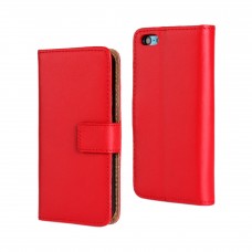 iPhone 5c - Genuine Leather Flip Stand Protective Phone Cover Case Wallet - Blue